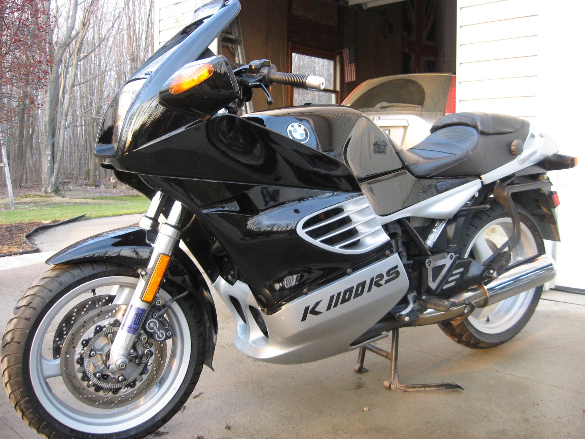 K1100RS in the garage